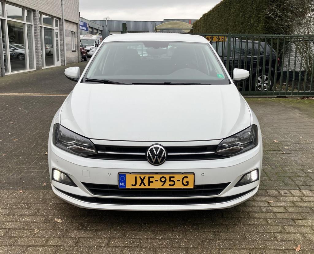 Volkswagen POLO 1.0 TSI Highline Navi, Carplay, L.M velgen P, Voorwielaandrijving, Gebruikt, Wit, Bedrijf