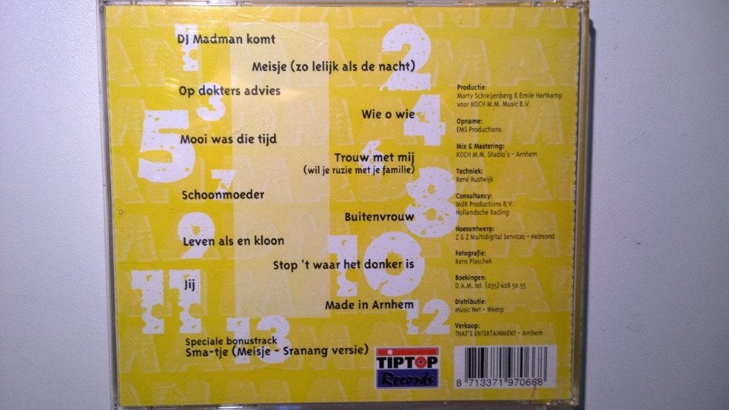 Dj Madman - CeeDeetje, Cd's en Dvd's, Cd's | Nederlandstalig, Ophalen of Verzenden, Zo goed als nieuw, Hiphop of Rap, Album