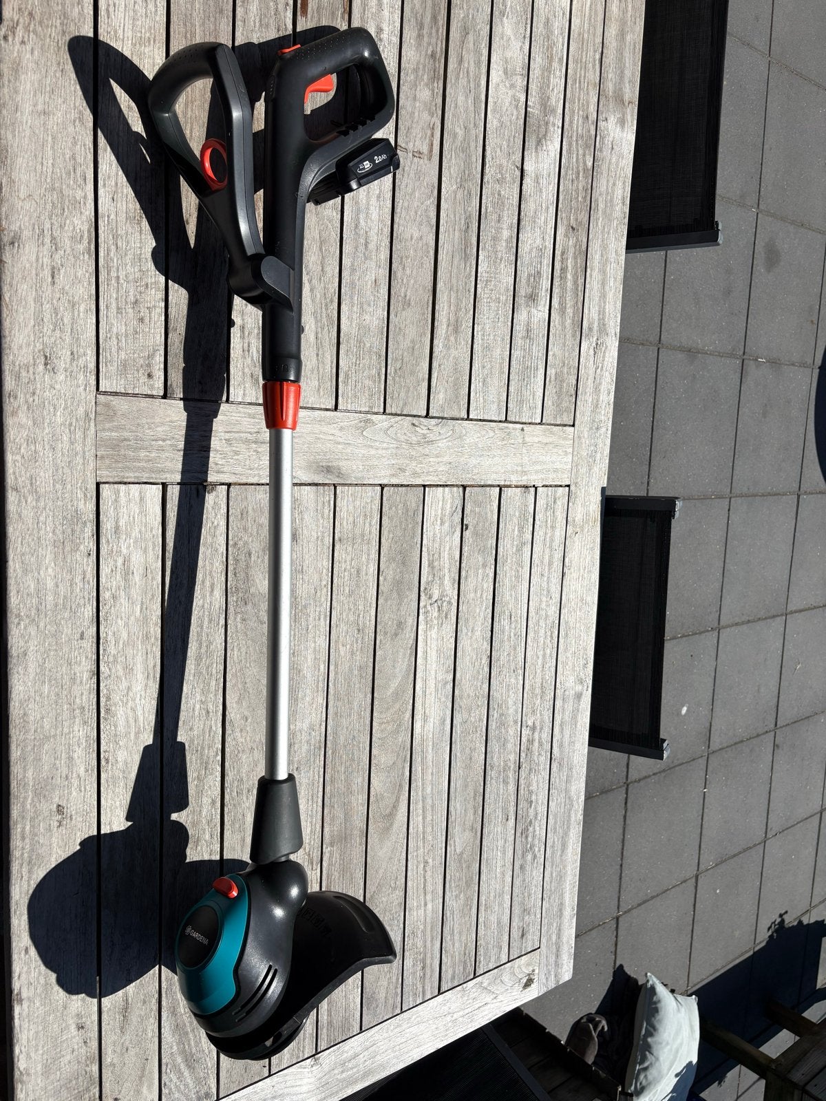Gardena Accu Grastrimmer - Zo goed als nieuw, Tuin en Terras, Grastrimmers, Ophalen of Verzenden, Zo goed als nieuw, Accu