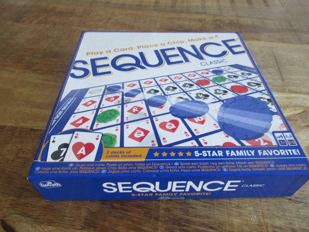 Mooi NIEUW Spel Sequence Classic Bordspel., Ophalen of Verzenden, Nieuw