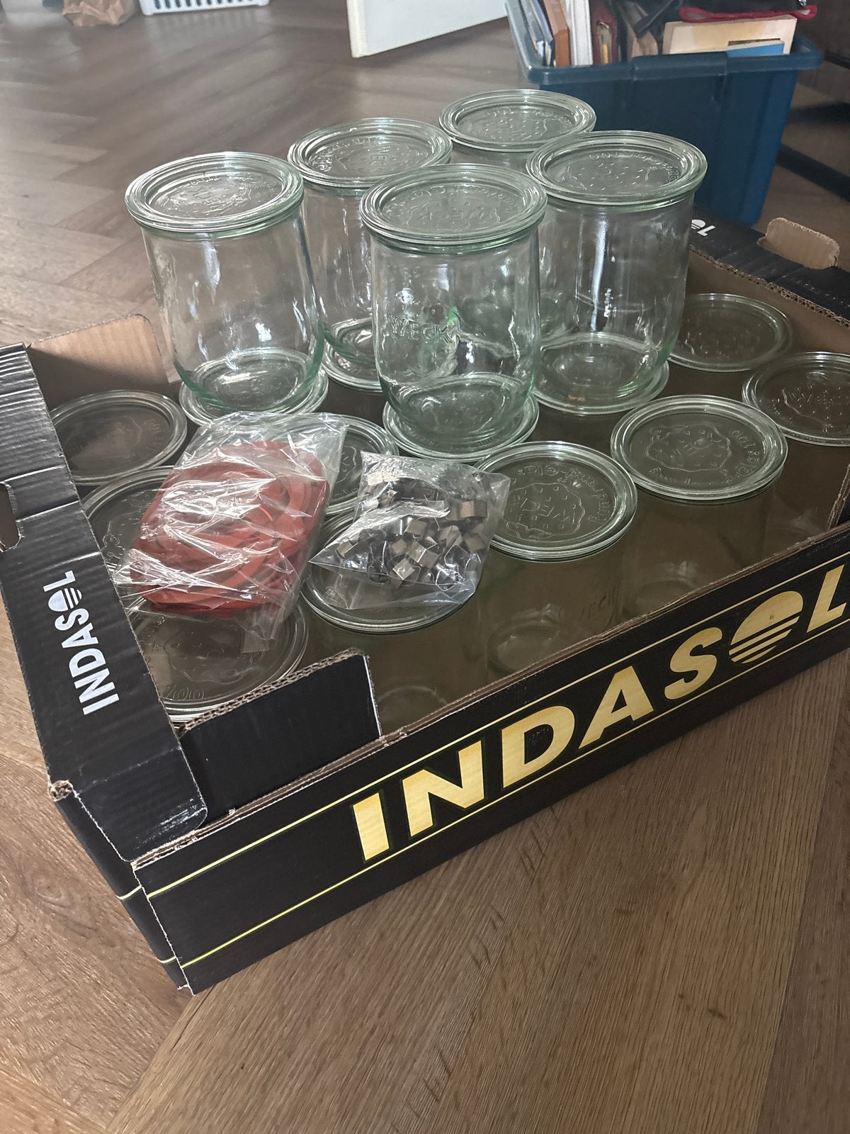 Weckpotten - Diverse Maten merk weck, Ophalen of Verzenden, Voorraadpot, Overige merken, Glas