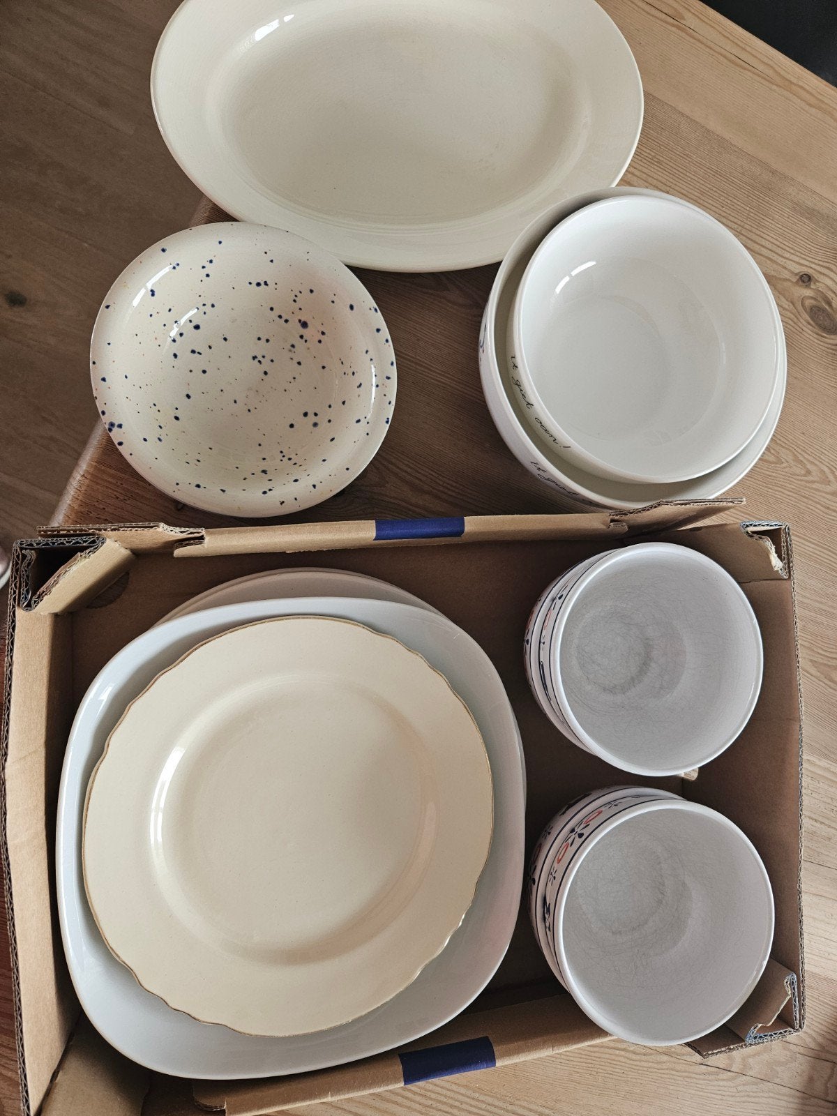 Divers servies in goede staat, Huis en Inrichting, Keuken | Servies, Ophalen, Gebruikt, Porselein, Overige stijlen