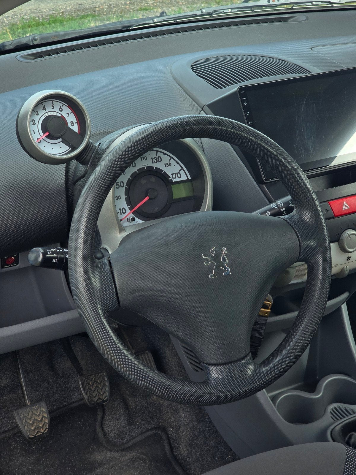 Peugeot 107 1.0 12V 3DR 2006 Blauw, Voorwielaandrijving, Stof, 765 kg, 68 pk