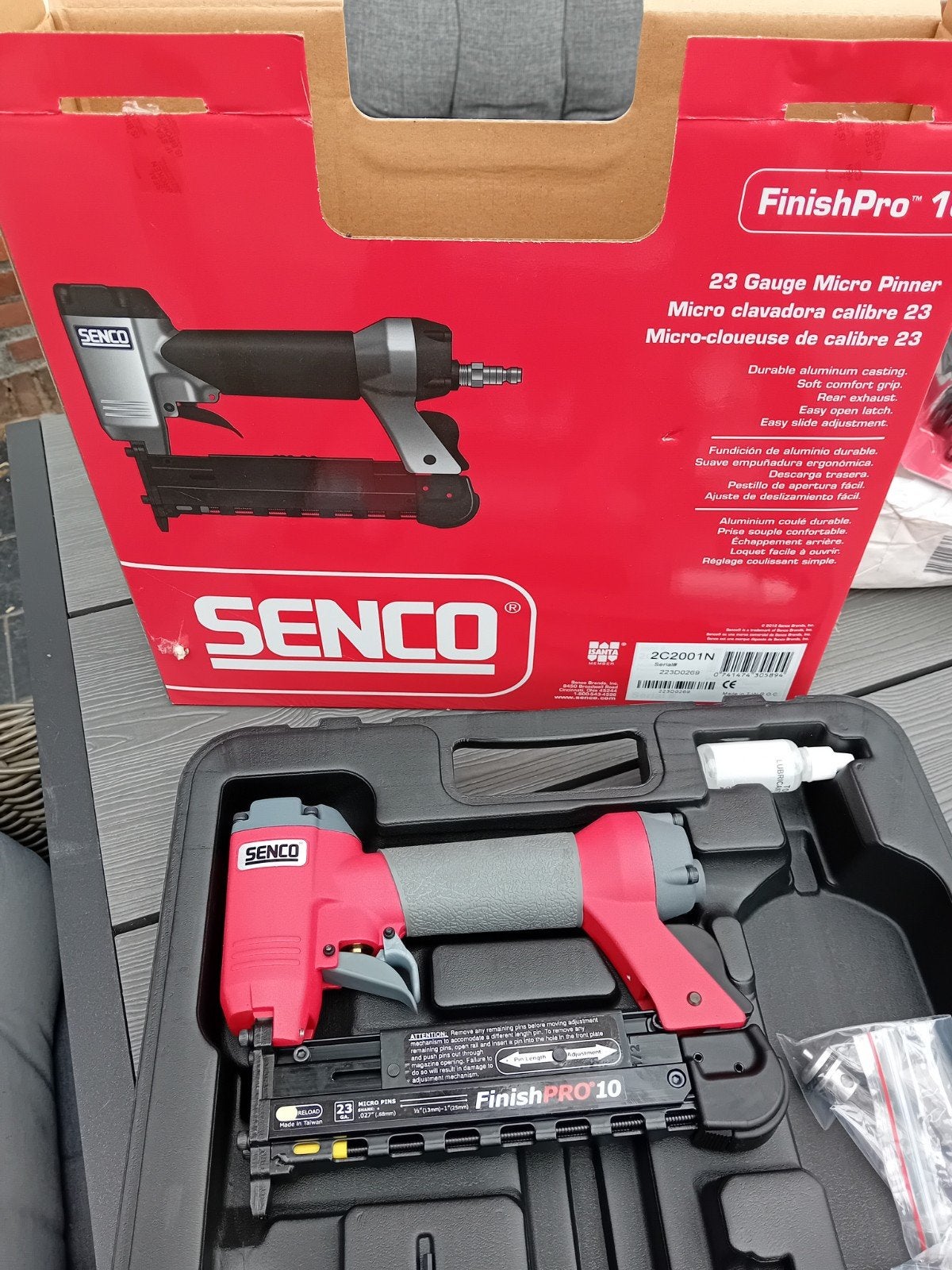 Senco finishpro 10 pins, Ophalen, Nieuw