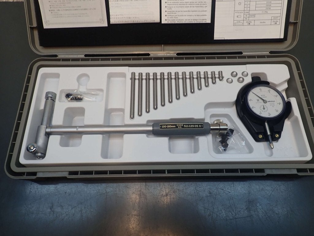 Mitutoyo Binnenmeettaster 100-160mm , als nieuw , 511-175, 20-1, Sakado 1-Chome, Takatsu-ku, Kawasaki-shi, Kanagawa 213-8533, Japan