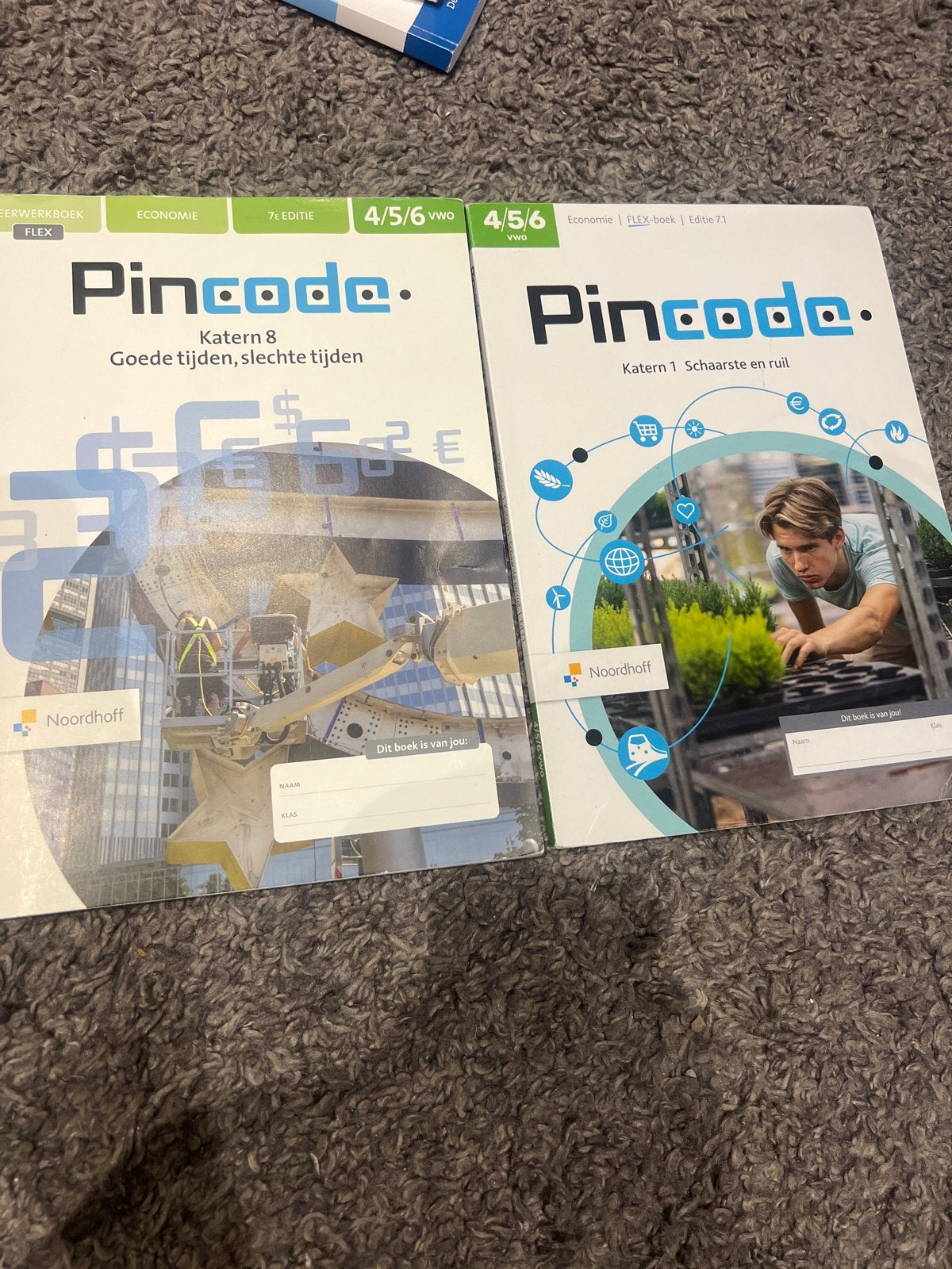 Pincode Economie VWO 4/5/6 - Katern 1 & 8 (Niet gebruikt), Ophalen of Verzenden, Nieuw, VWO, Economie