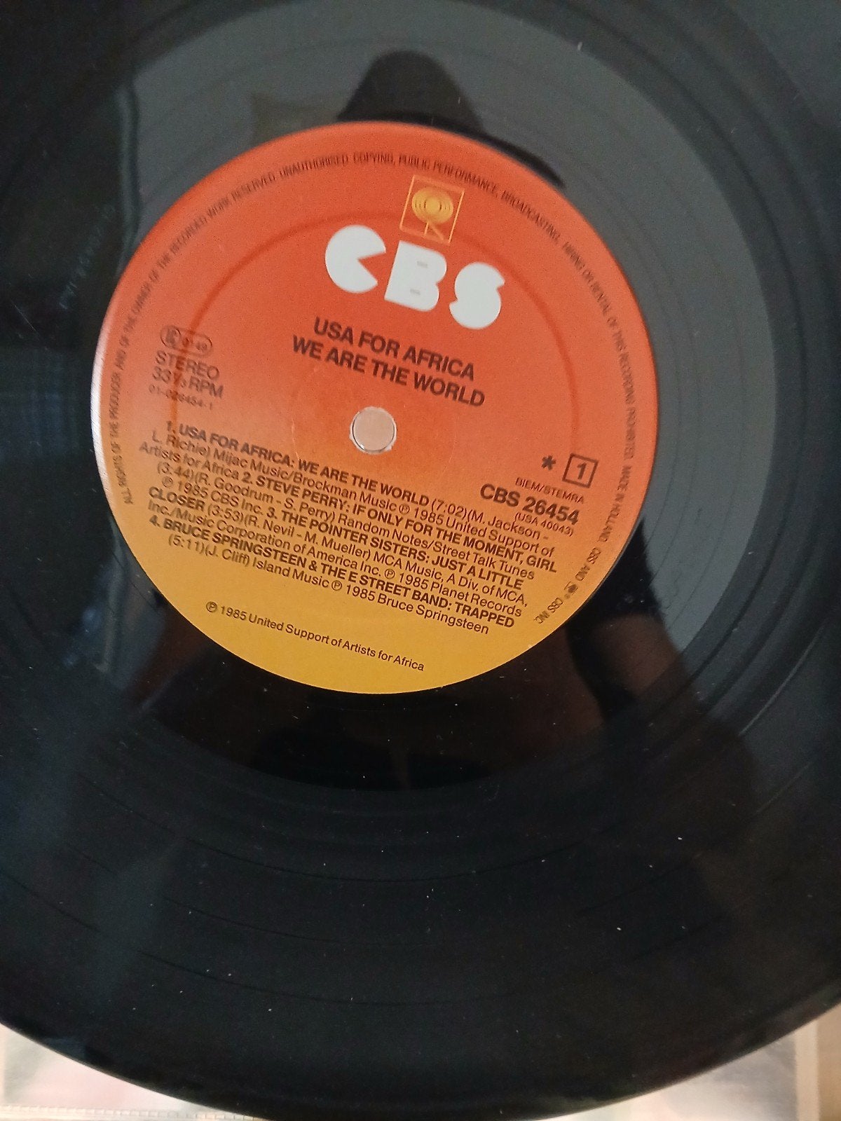 USA for Africa - We Are The World (LP, 1985) maxi vinyl, Ophalen of Verzenden, Gebruikt, 12 inch, LP