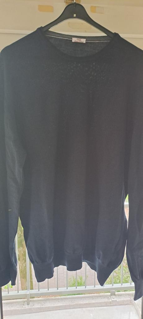 Oger Italian Knitwear Sweater Maat 2/3 XL, Zwart, Overige maten, Ophalen of Verzenden, Oger