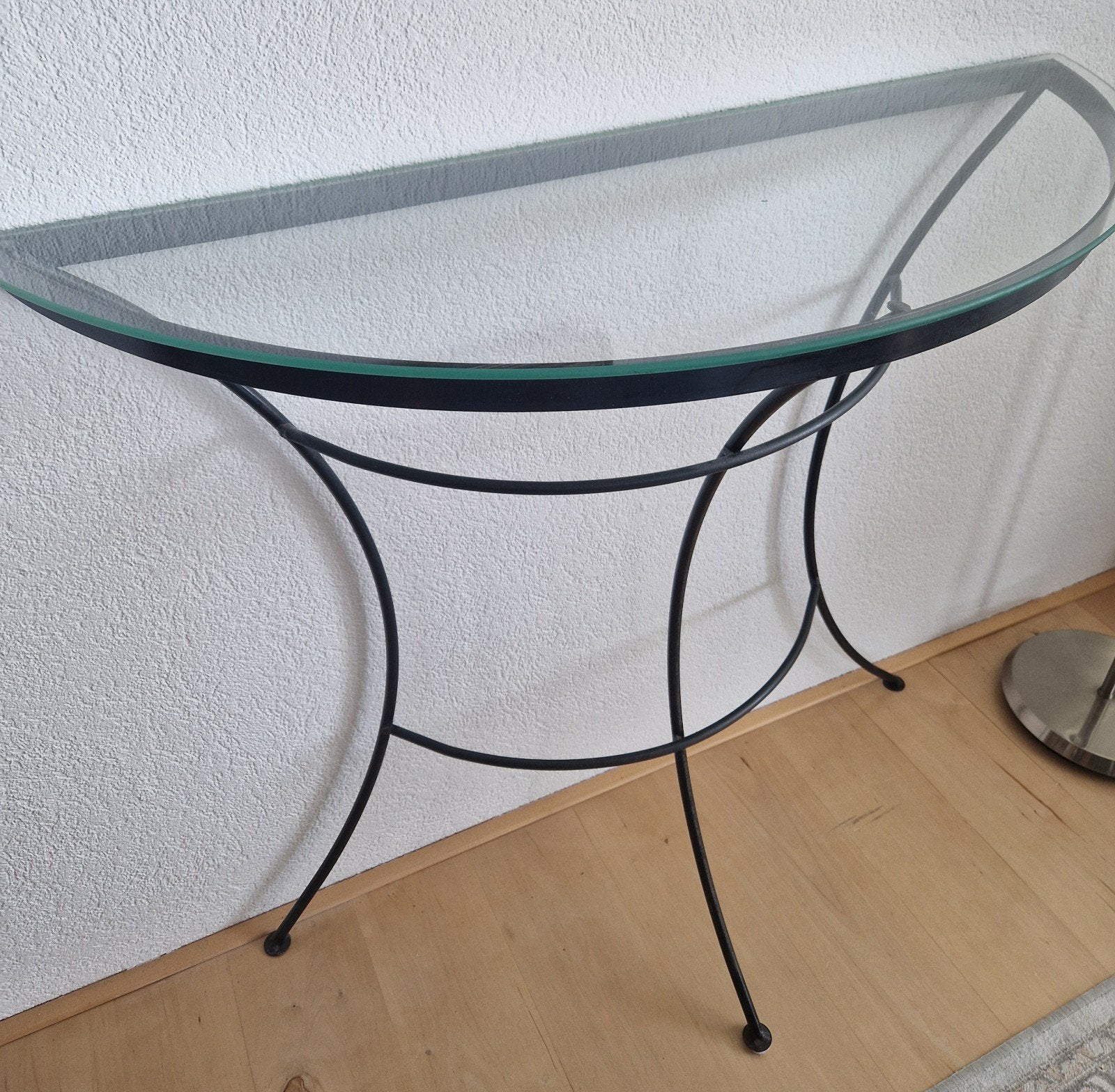 Sidetable, 50 tot 100 cm, Ophalen of Verzenden, Zo goed als nieuw, Metaal