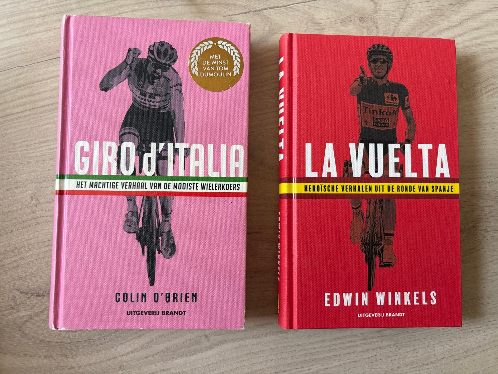 Giro d'Italia & La Vuelta boeken - Wielrennen, Ophalen of Verzenden, Zo goed als nieuw, Nederland