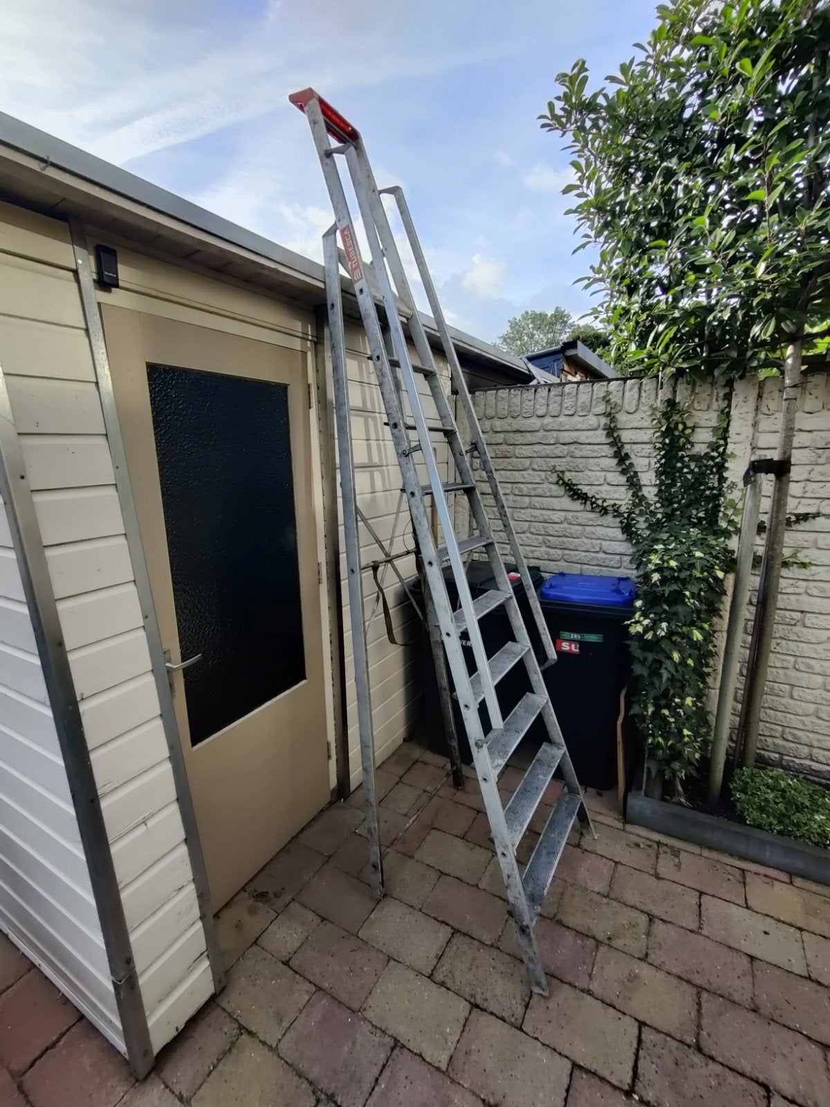 Tubesca ladder - 4,20m - Gebruikt, Ophalen, Gebruikt, Ladder, 2 tot 4 meter