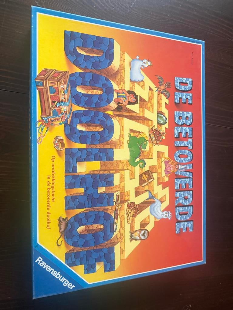 De Betoverde Doolhof - Ravensburger Bordspel, Hobby en Vrije tijd, Gezelschapsspellen | Bordspellen, Drie of vier spelers, Ophalen