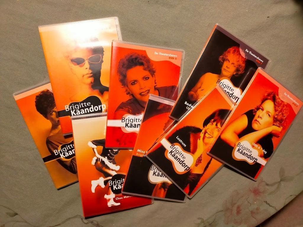 Brigitte Kaandorp - De Theatershows (8 van de 9 dvd's), Alle leeftijden, Ophalen of Verzenden, Zo goed als nieuw, Stand-up of Theatershow