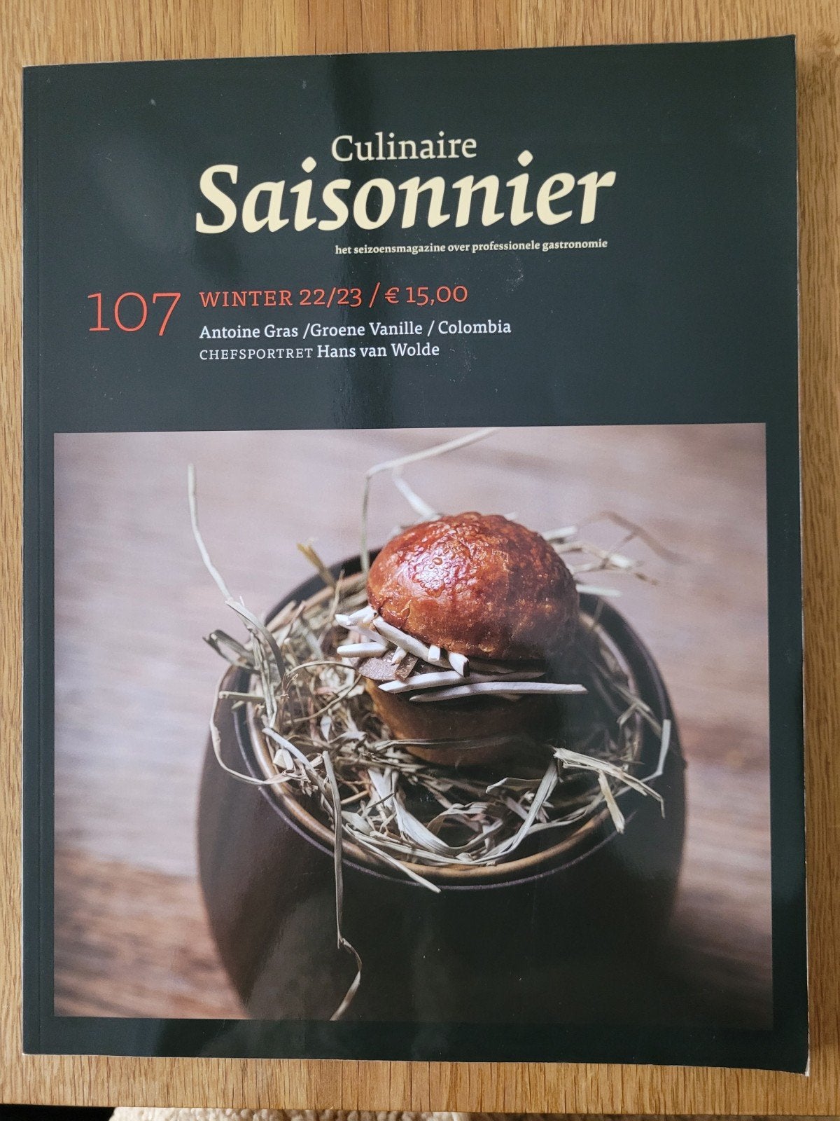 Culinaire Saisonnier nr 107 met Hans van Wolde Brut 172, Ophalen of Verzenden, Zo goed als nieuw, Frankrijk