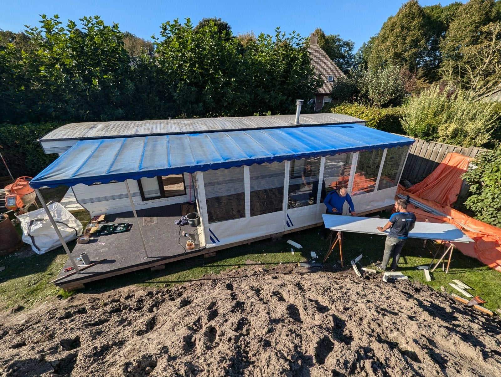 Eclipse Cherry Stacaravan - 10 x 3,10 m woonunit, Ophalen