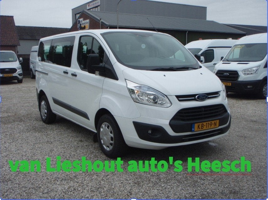 Ford Transit Custom 9 persoons personenbus Trend Bj 16, Auto's, Voorwielaandrijving, Stof, 4 cilinders, 255 €/maand