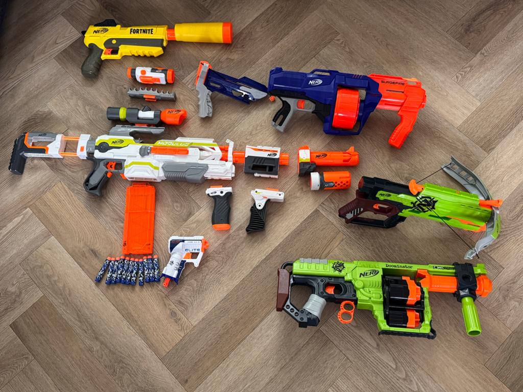 Nerf verzameling, Ophalen of Verzenden, Zo goed als nieuw