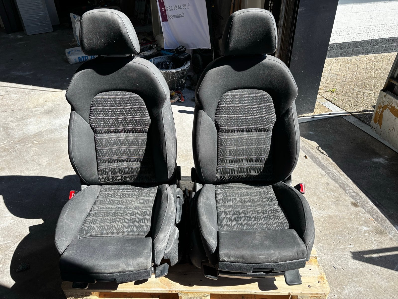 Stoelen en achterbank voor A4 B8(,5) Avant, Ophalen, Gebruikt, Audi