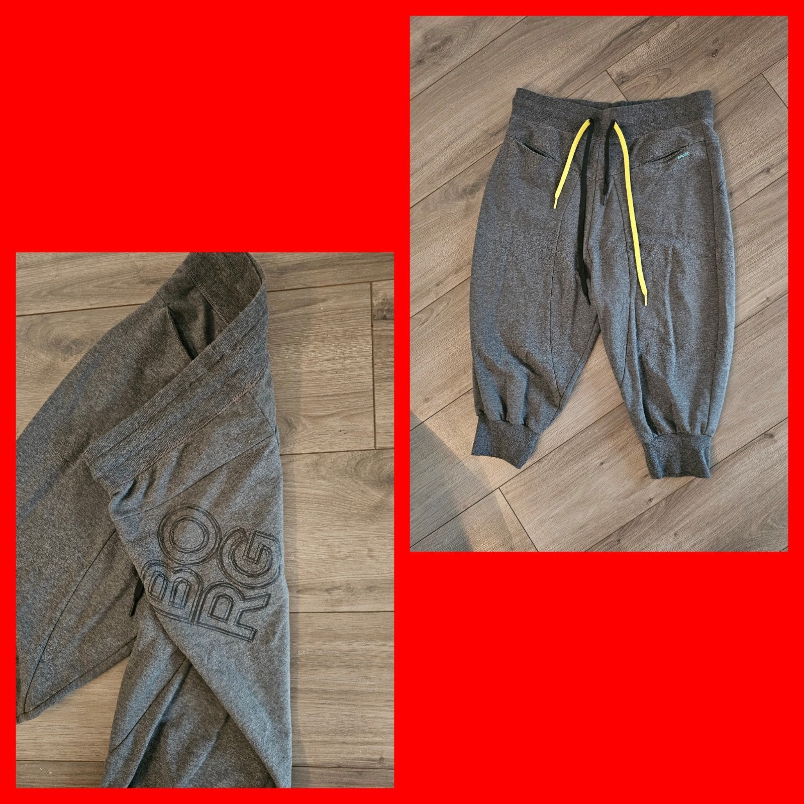 Bjorn Borg antracietgrijze broek mt L in zeer goede staat., Ophalen of Verzenden, Zo goed als nieuw, Grijs, Maat 42/44 (L)