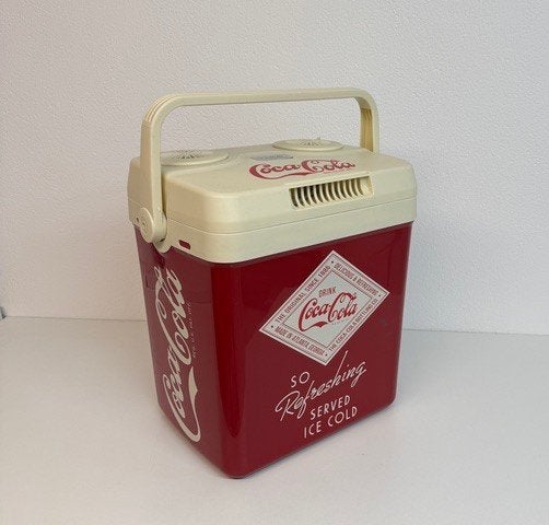 Mobiele koelbox Cubes, type Coca-Cola, Ophalen, Zo goed als nieuw, Elektrisch