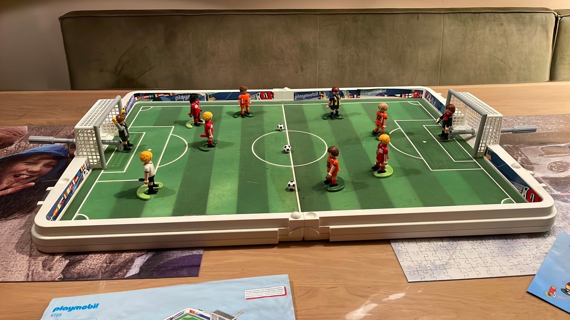 Playmobil voetbalspel 4725., Ophalen of Verzenden, Zo goed als nieuw