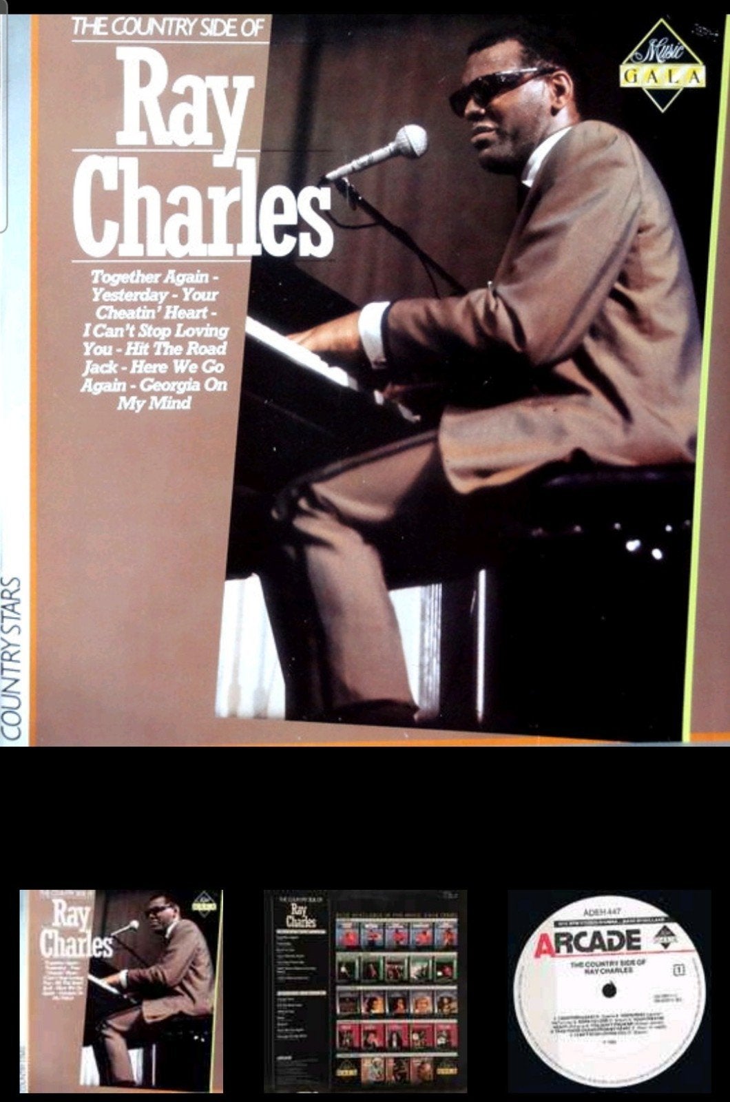 Lp ray charles, Ophalen of Verzenden, 1960 tot 1980, Gebruikt, 12 inch