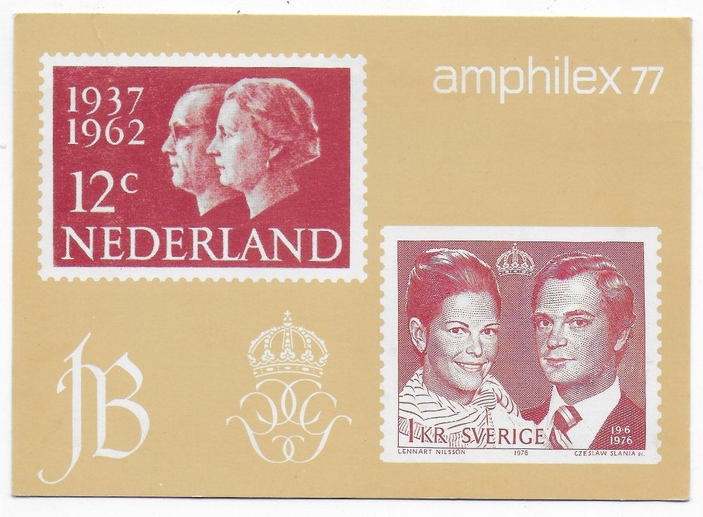 Amphilex 1977 ongelopen Ansichtkaart ( B2719 ), Ophalen of Verzenden, 1980 tot heden, Ongelopen