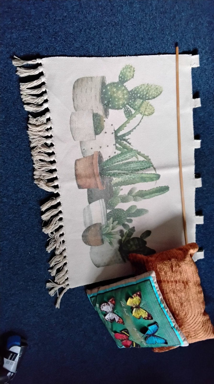 Wandkleed en kussentjes, Ophalen, Vierkant