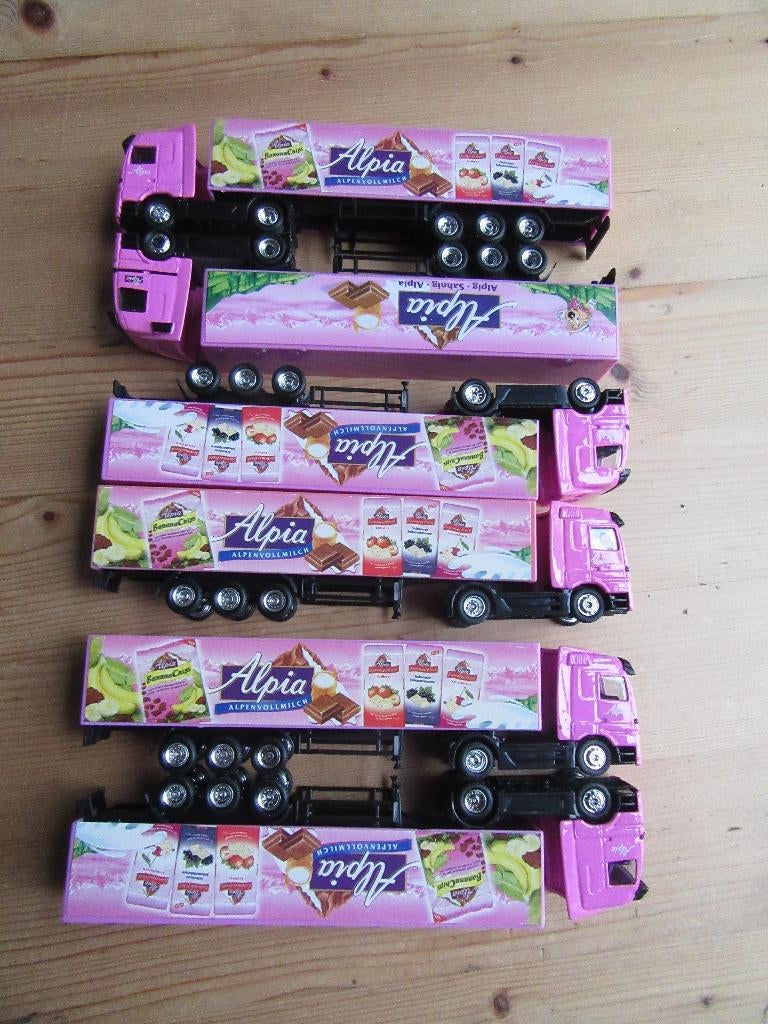 6 vrachtwagens, Hobby en Vrije tijd, Modelauto's | 1:87, Ophalen of Verzenden, Nieuw, Bus of Vrachtwagen, Overige merken