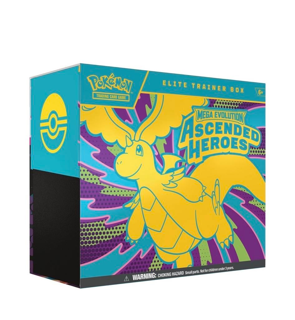 Pokémon Elite Trainer Box Mega Evolution Ascended Heroes, Hobby en Vrije tijd, Verzamelkaartspellen | Pokémon, Ophalen of Verzenden