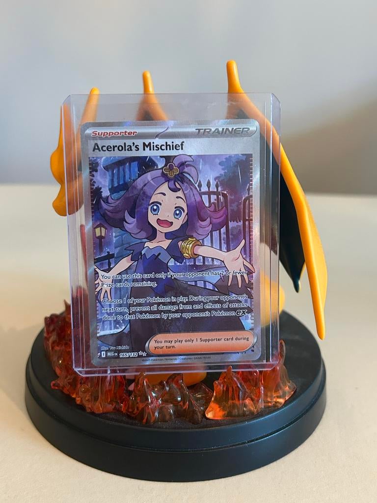 Acerolas mischief ( MEG - 165 ) mega evolution, Ophalen of Verzenden, Zo goed als nieuw