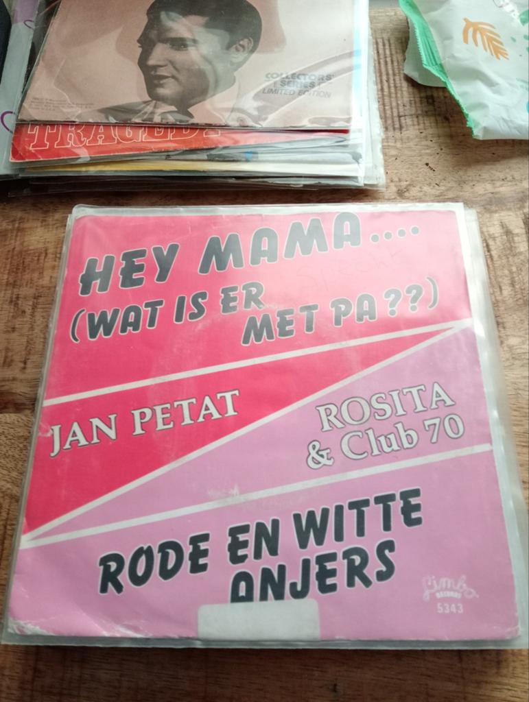 Jan petat - hey mama, Ophalen of Verzenden, Zo goed als nieuw, Overige formaten, Levenslied of Smartlap