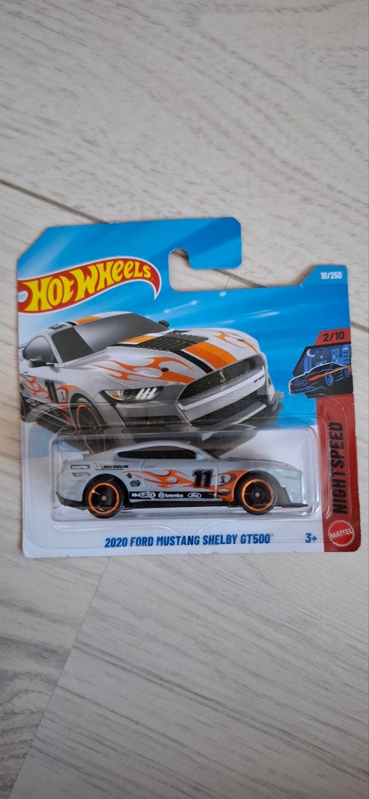 Hot Wheels 2020 Ford Mustang Shelby GT500 Night Speed, Ophalen of Verzenden