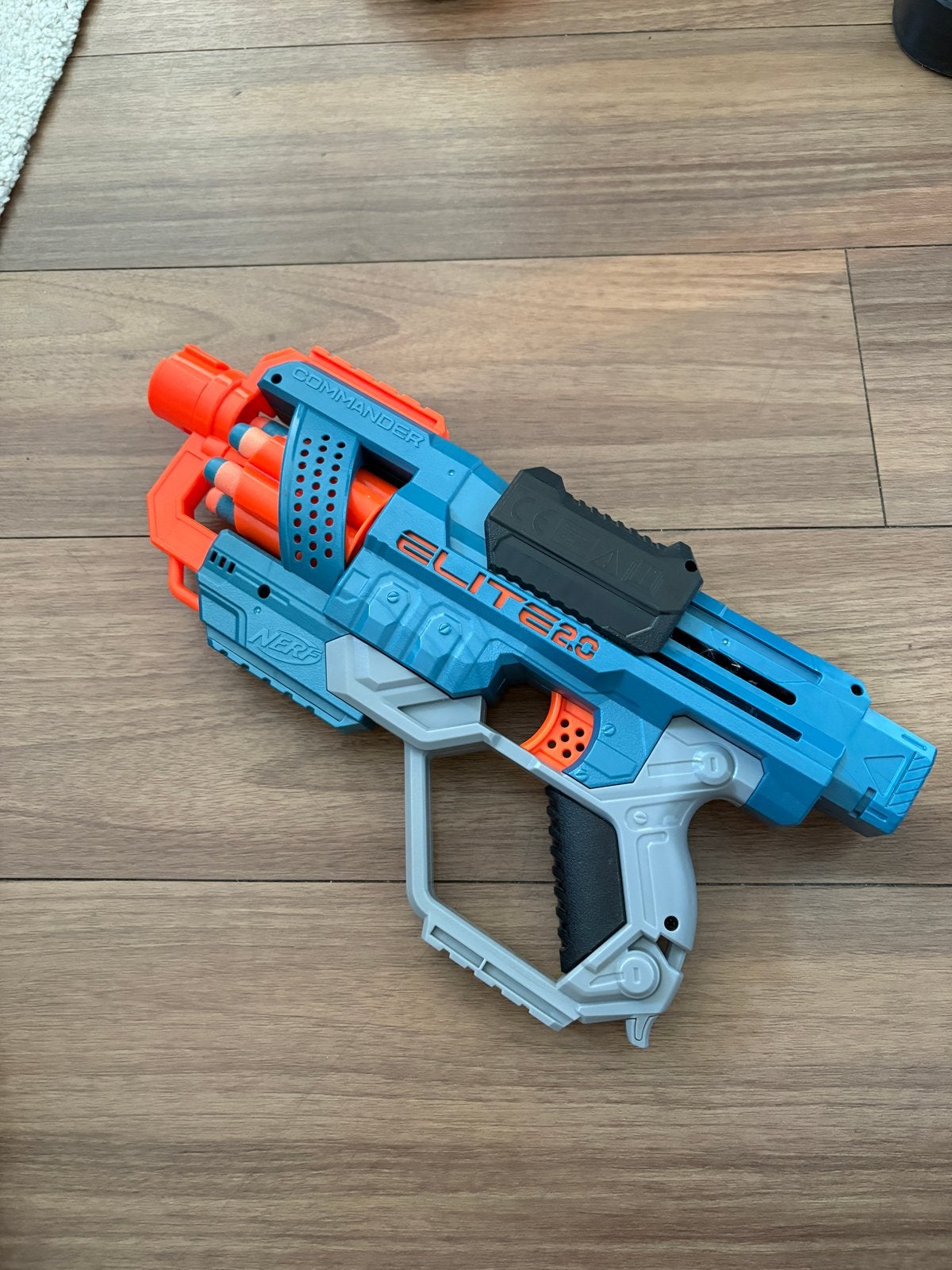 Nerf Elite 2.0 Commander RD-6 Blaster, Ophalen of Verzenden, Gebruikt, Jongen of Meisje