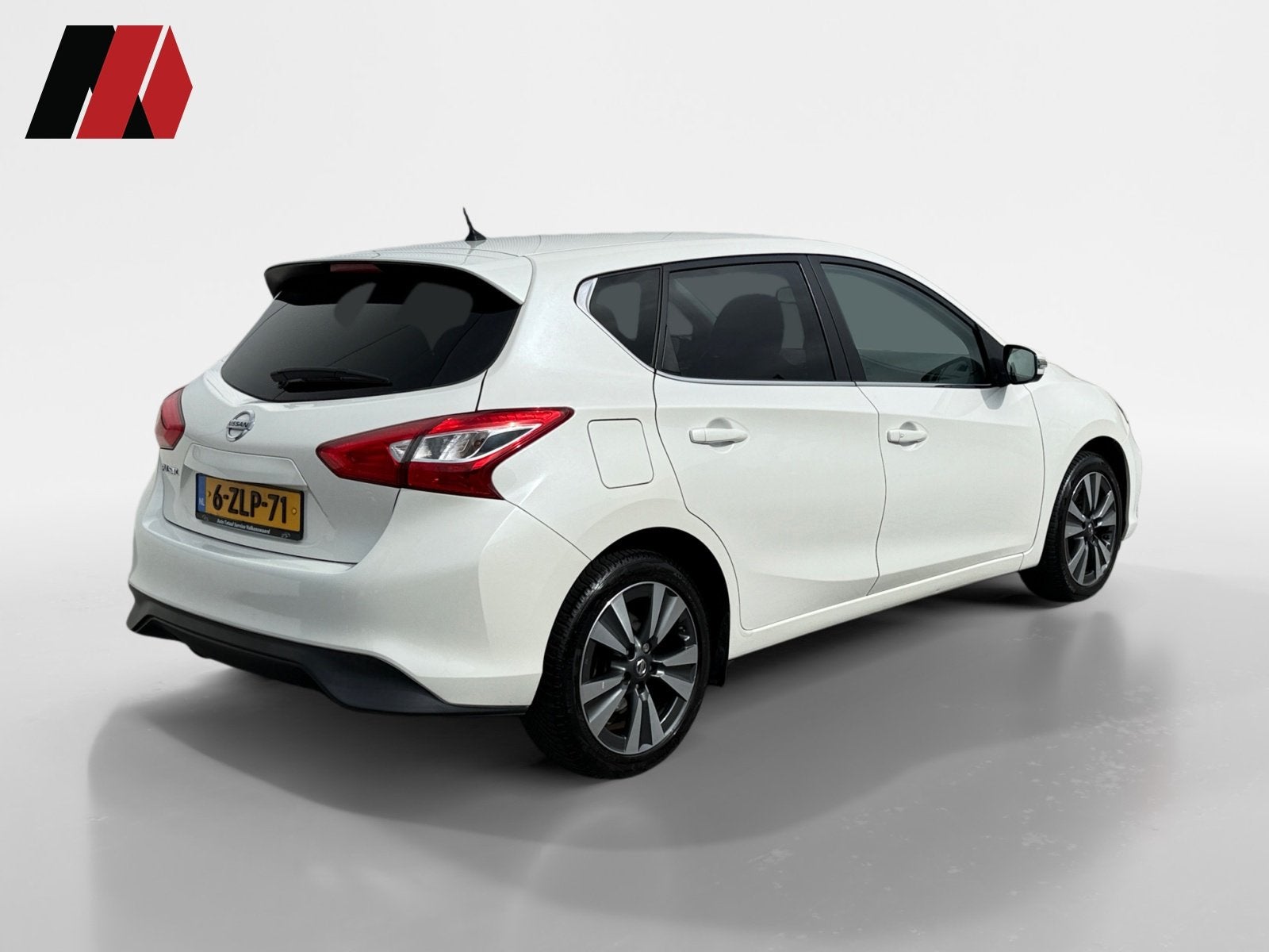 Nissan Pulsar 1.2 DIG-T Connect Edition | NL Auto | Camera |, Auto's, Gebruikt, Zwart, 4 cilinders, 116 pk