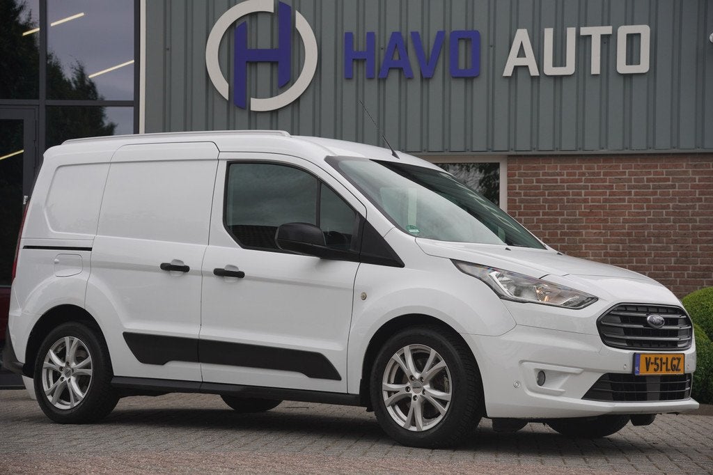 Ford Transit Connect 1.0 Benzine, AIRCO, 3-ZITS, BTW-VRIJ /, Auto's, Bestelauto's, Voorwielaandrijving, Gebruikt, Wit, 14 km/l