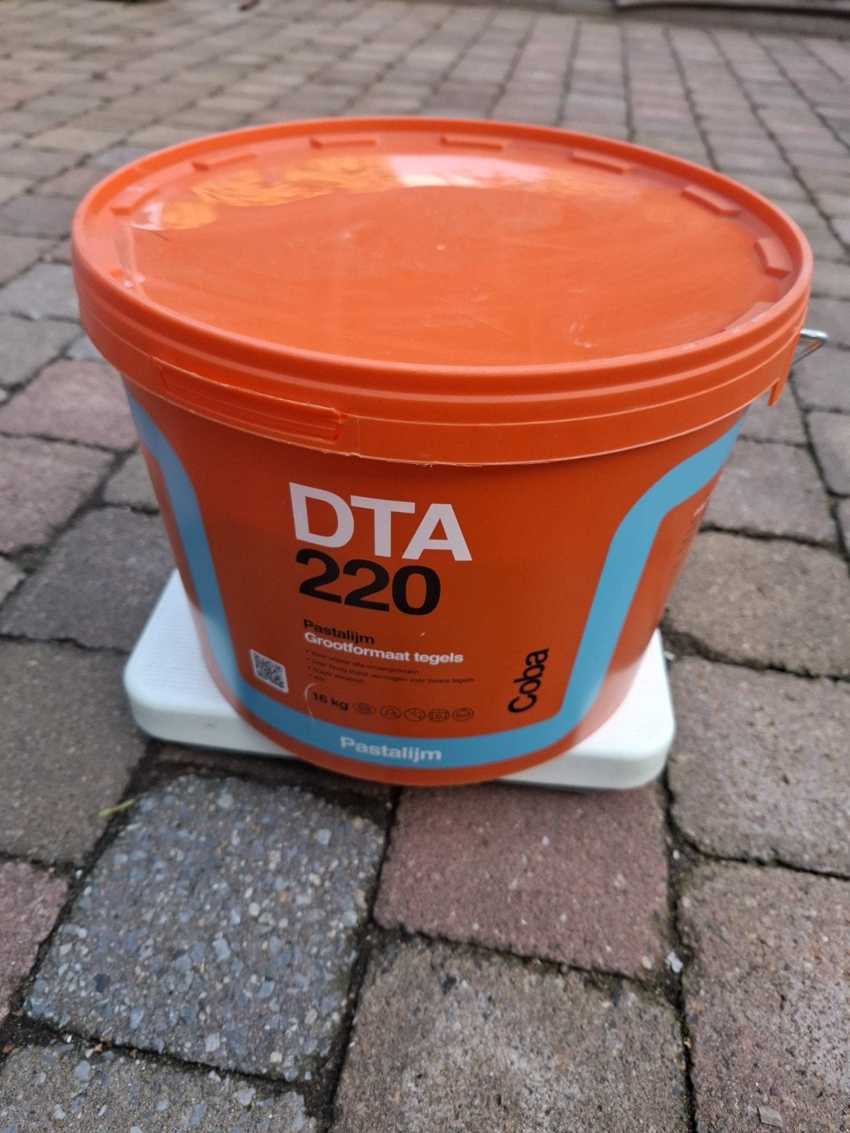 Coba DTA 220 Pastalijm voor Grootformaat Tegels (16 kg), Doe-het-zelf en Verbouw, Overige materialen, Overige typen, Nieuw, Minder dan 20 cm