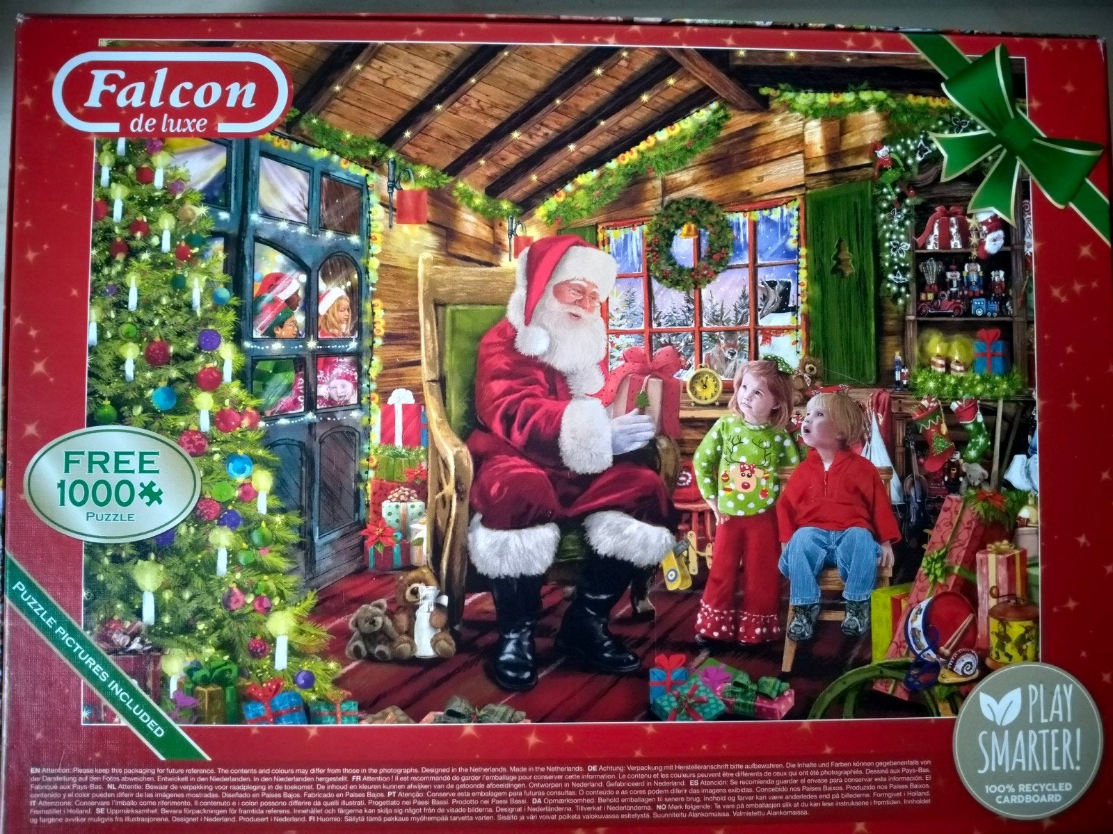 Doos met 2 nieuwe puzzels Christmas Tree Farm, Ophalen of Verzenden, 500 t/m 1500 stukjes, Nieuw