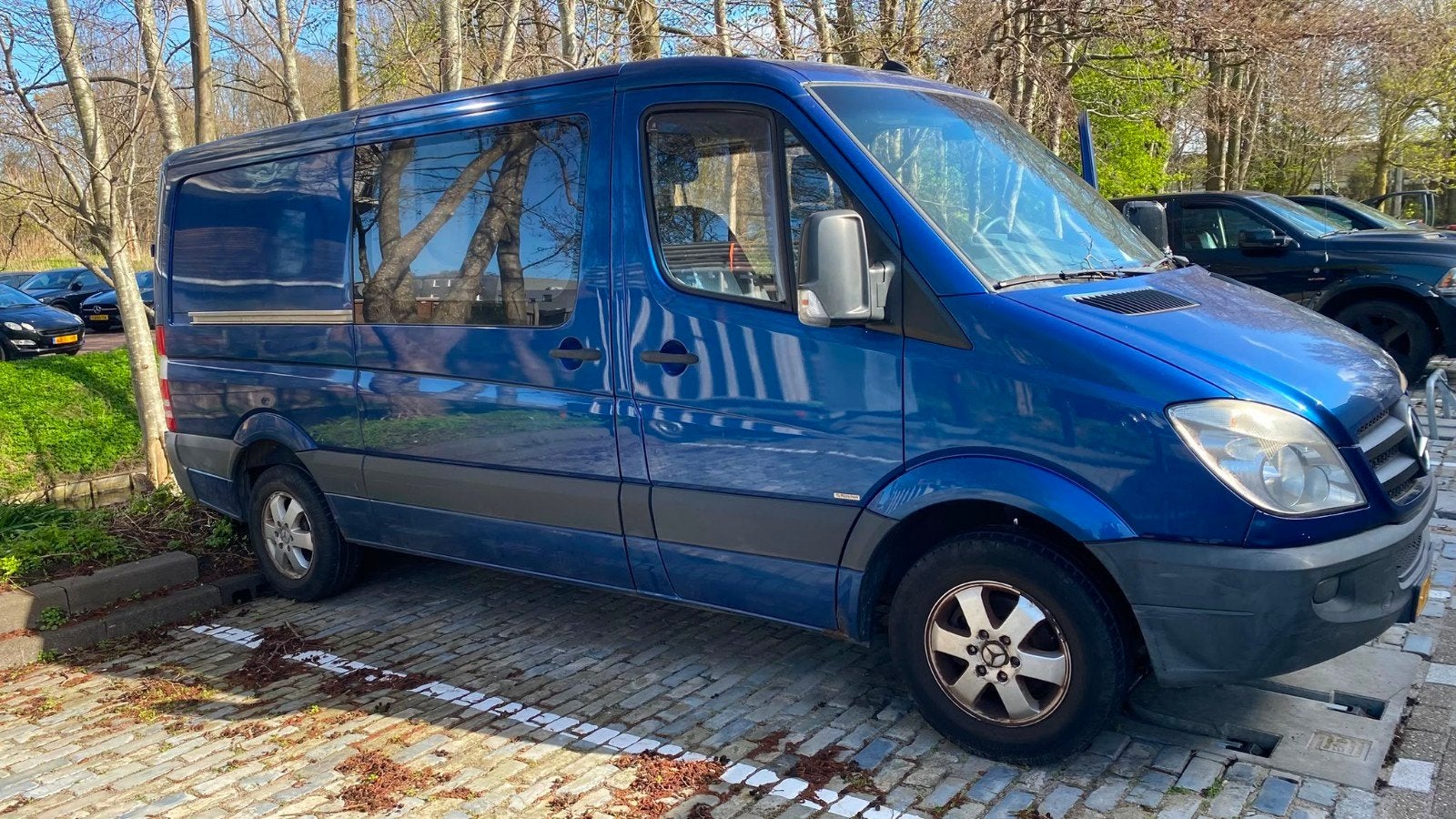 Mercedes-Benz Sprinter 2.1 CDI 315 AUT 2007, Automaat, Achterwielaandrijving, 4 cilinders, Blauw