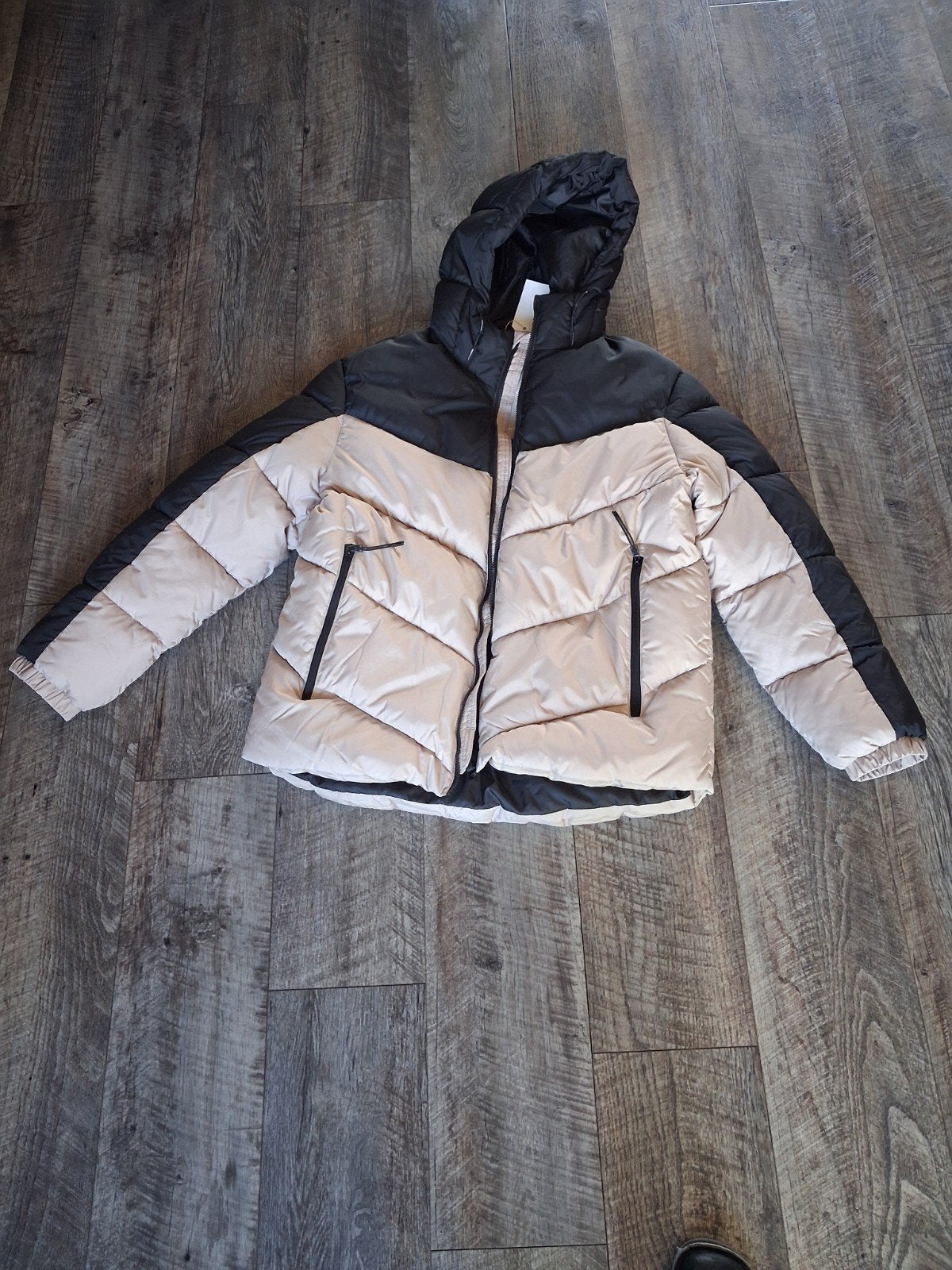 tom trailer winterjas, Beige, Tom Tailor, Ophalen of Verzenden, Maat 56/58 (XL)