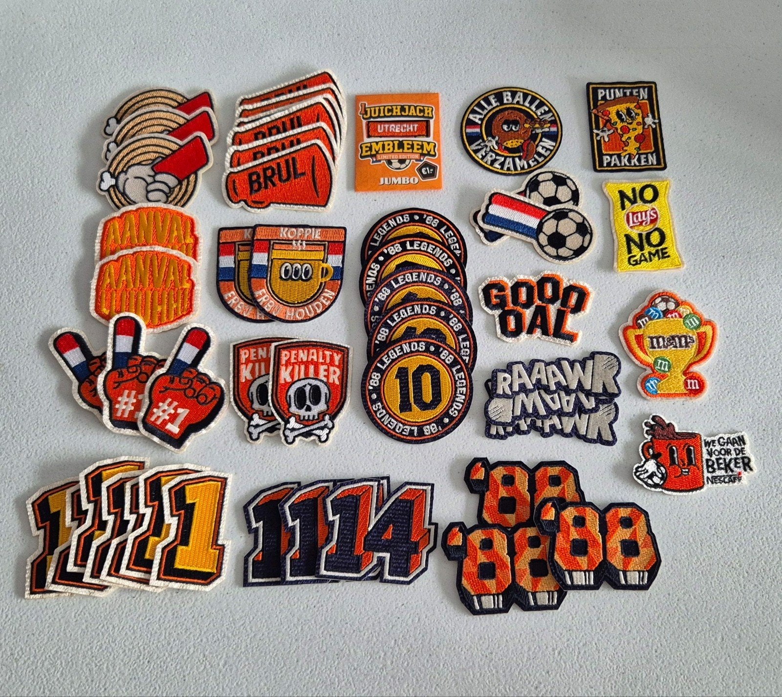 Jumbo juichjack Emblemen ️, Verzamelen, Supermarktacties, Jumbo, Ophalen of Verzenden