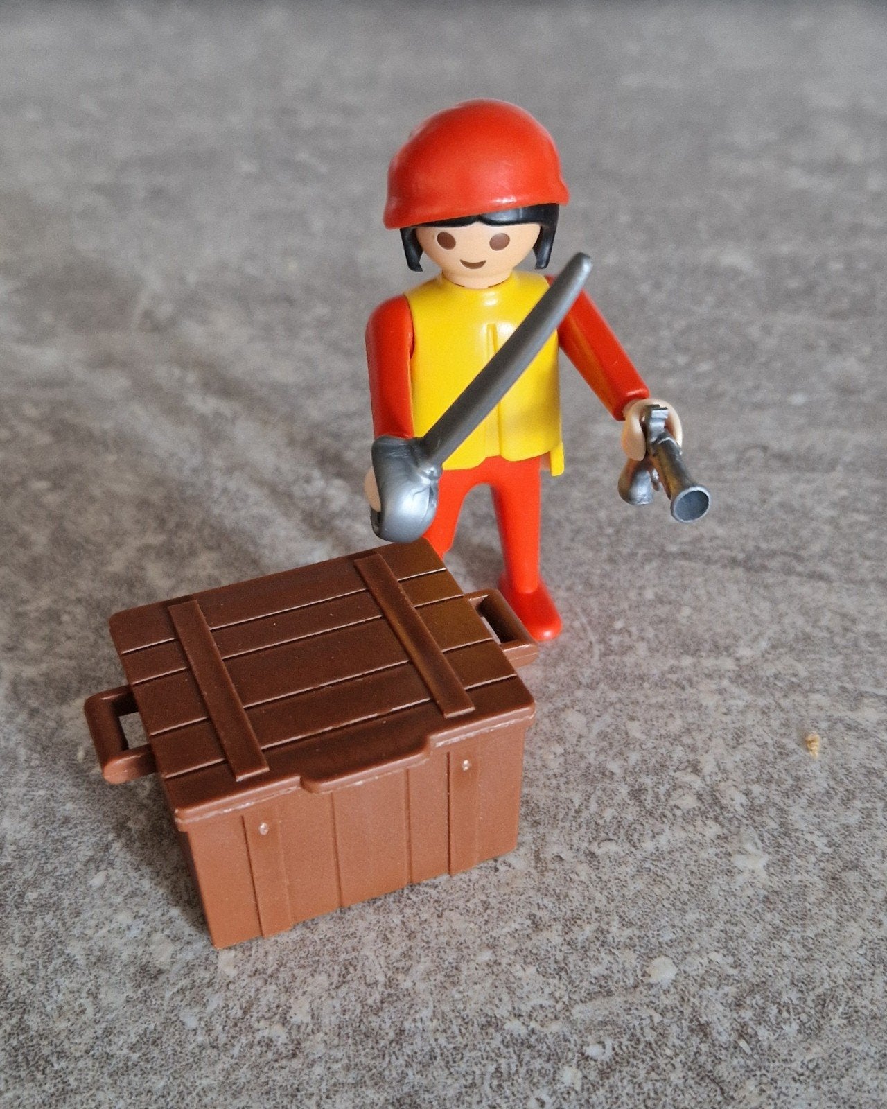 Playmobil Piraat met schatkist en accessoires, Ophalen of Verzenden, Jongen of Meisje