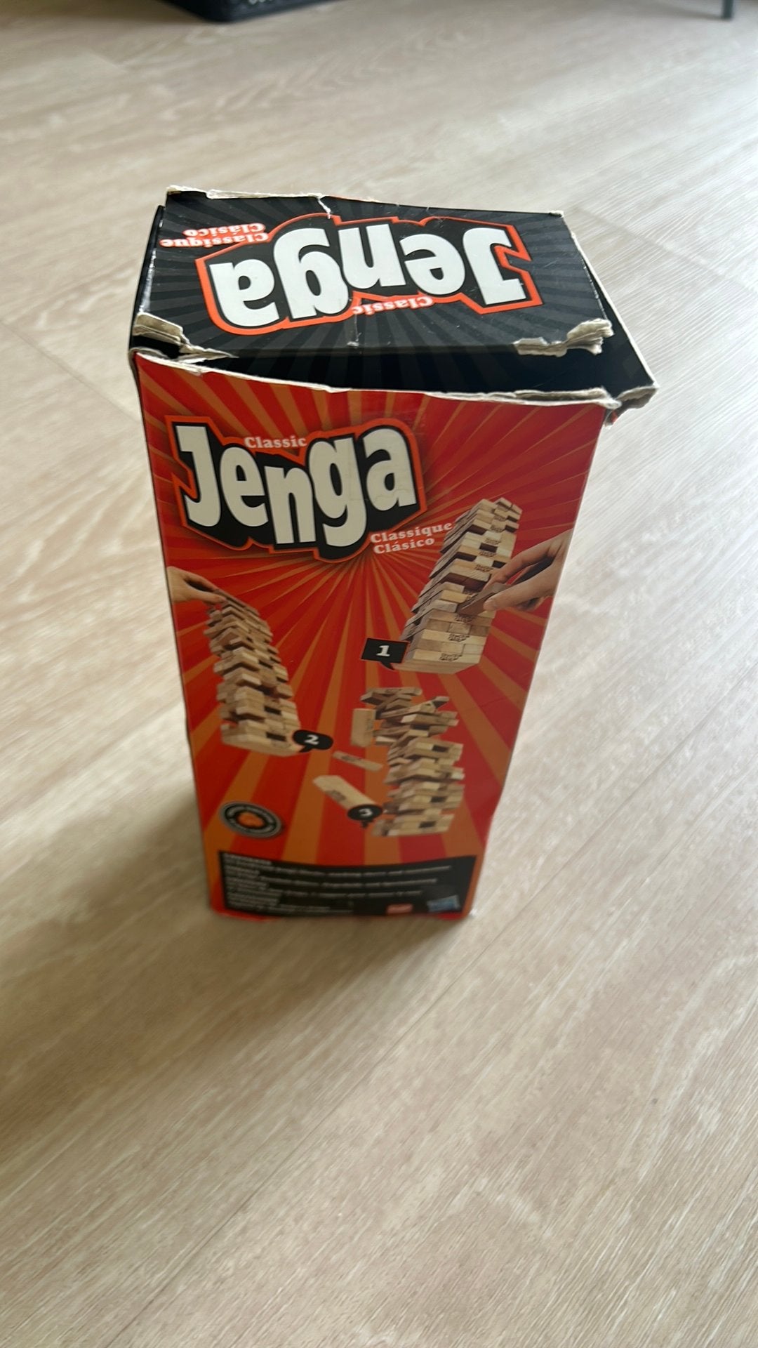 Jenga Classic - Het spannende stapelspel!, Een of twee spelers, Ophalen of Verzenden, Gebruikt