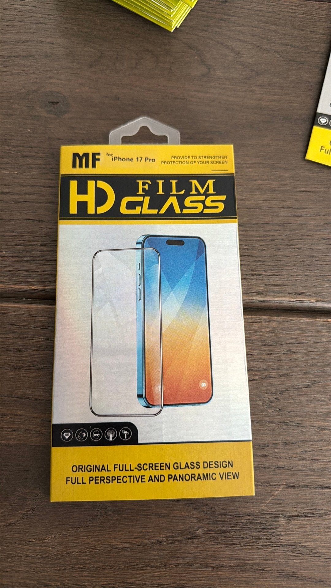 Glasplaatje iPhone 17 pro, Ophalen of Verzenden, Nieuw