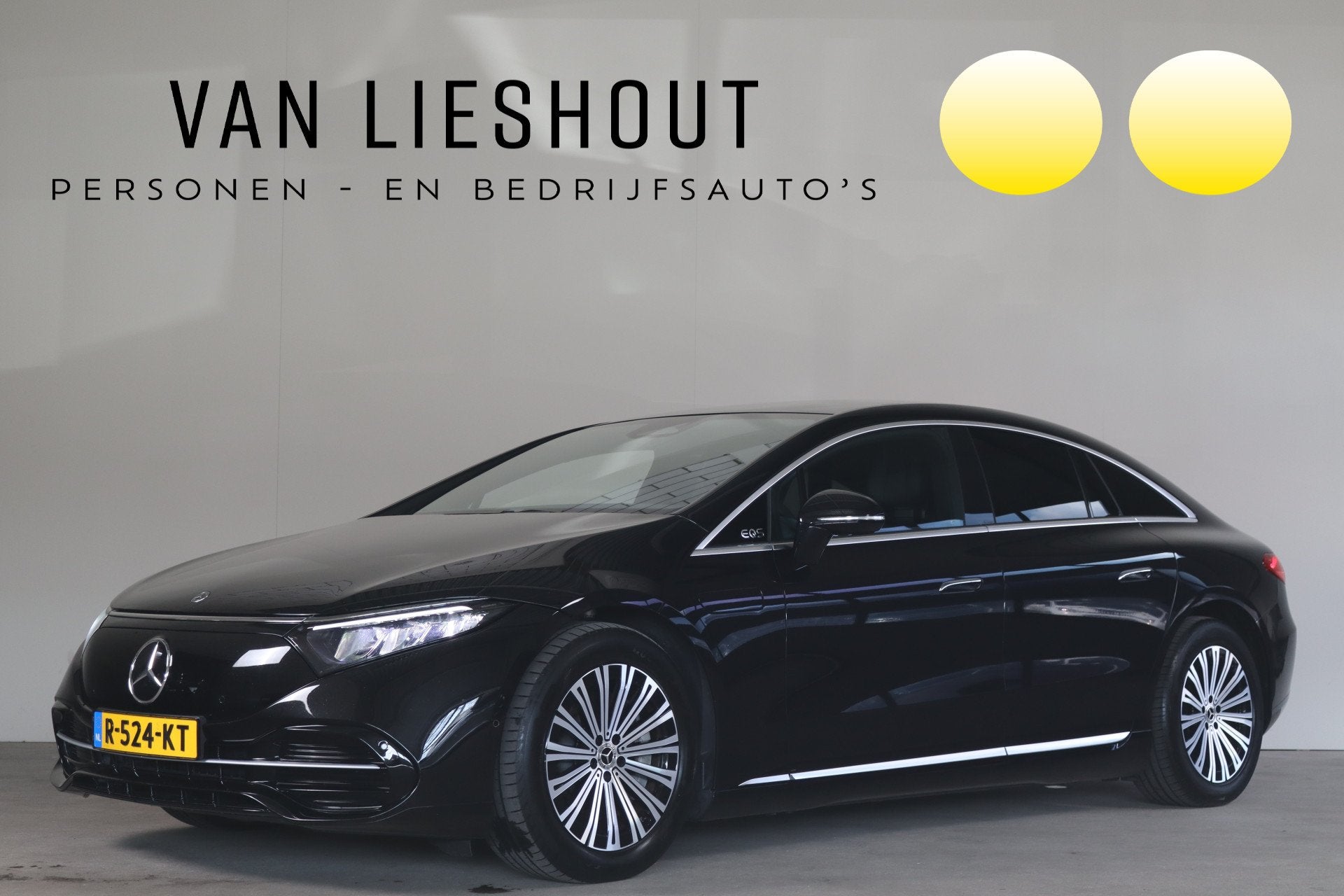 Mercedes-Benz EQS 350 Business Line 90 kWh - NL- Auto! Elek., Auto's, Mercedes-Benz, Achterwielaandrijving, Gebruikt, 4 stoelen