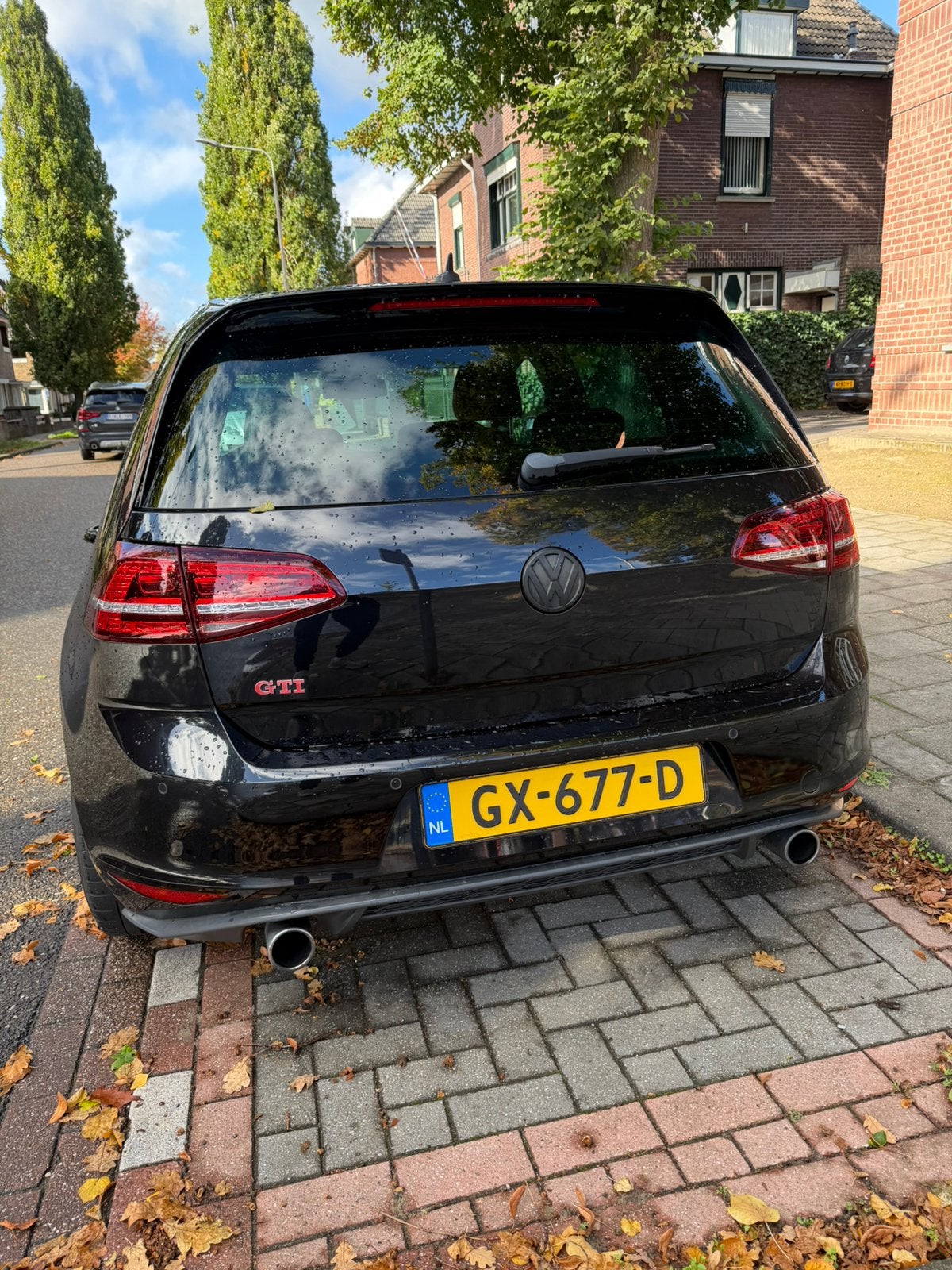 Volkswagen Golf 2.0 GTI 230PK AUT 2014 Zwart, Auto's, 4 cilinders, 1984 cc, Zwart, 1324 kg