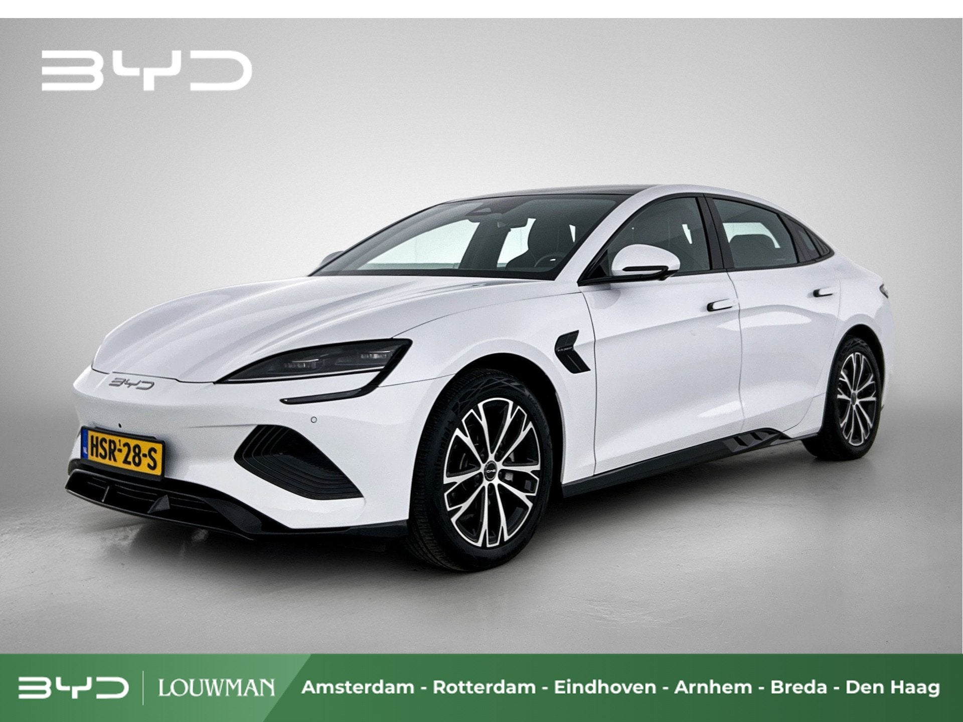 BYD Seal Comfort RWD 61.4 kWh | Eerste eigenaar | 460 KM WLT, Auto's, Achterwielaandrijving, Gebruikt, Wit, Sedan