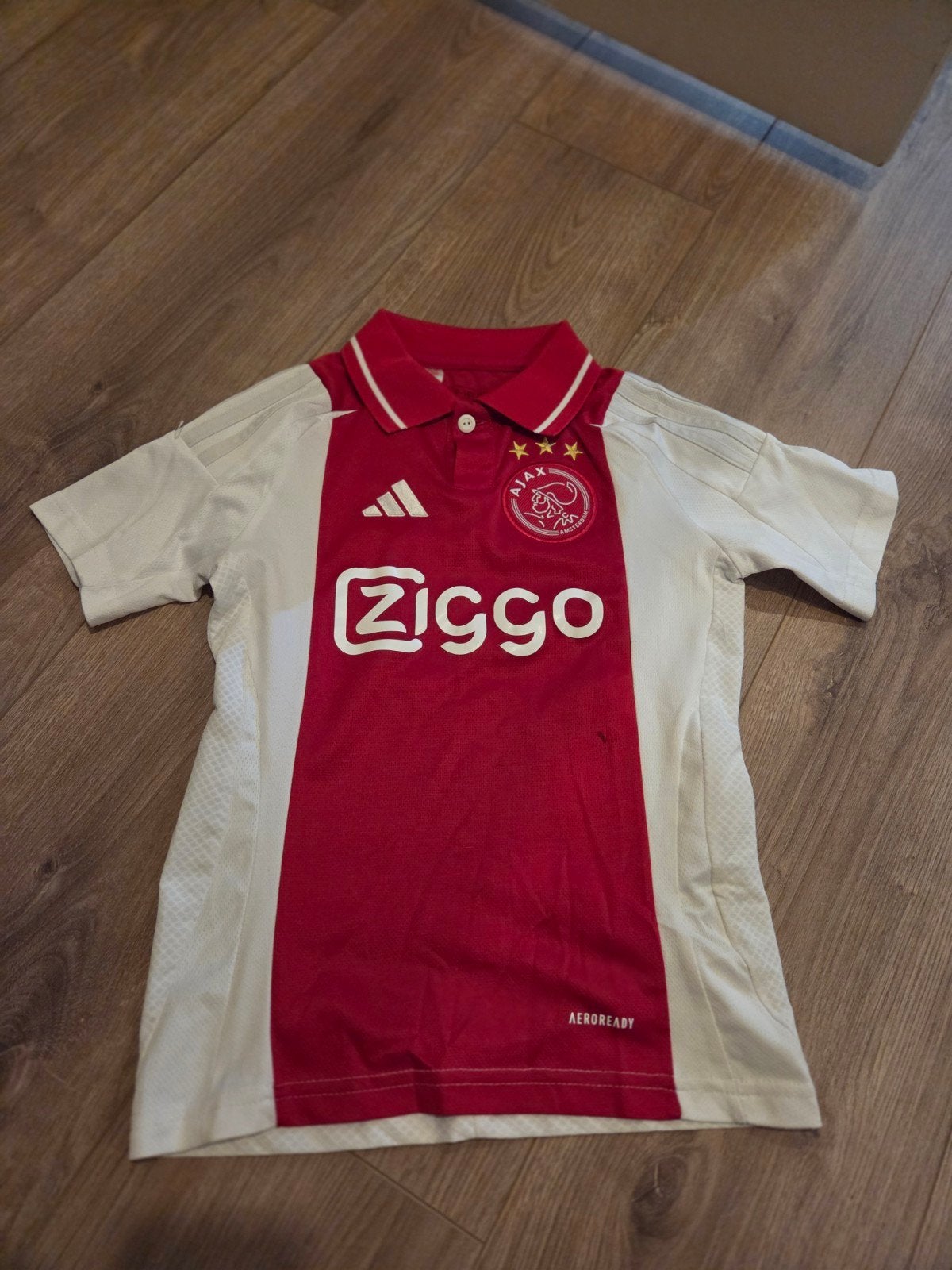 Ajax thuisshirt kind - Maat 140 (valt klein), Kinderen en Baby's, Kinderkleding | Overige, Ophalen of Verzenden, Gebruikt, Adidas