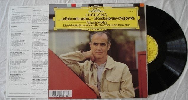 Luigi Nono - Sofferte onde serene, LP, Gebruikt, Inclusief insert, Ophalen of Verzenden