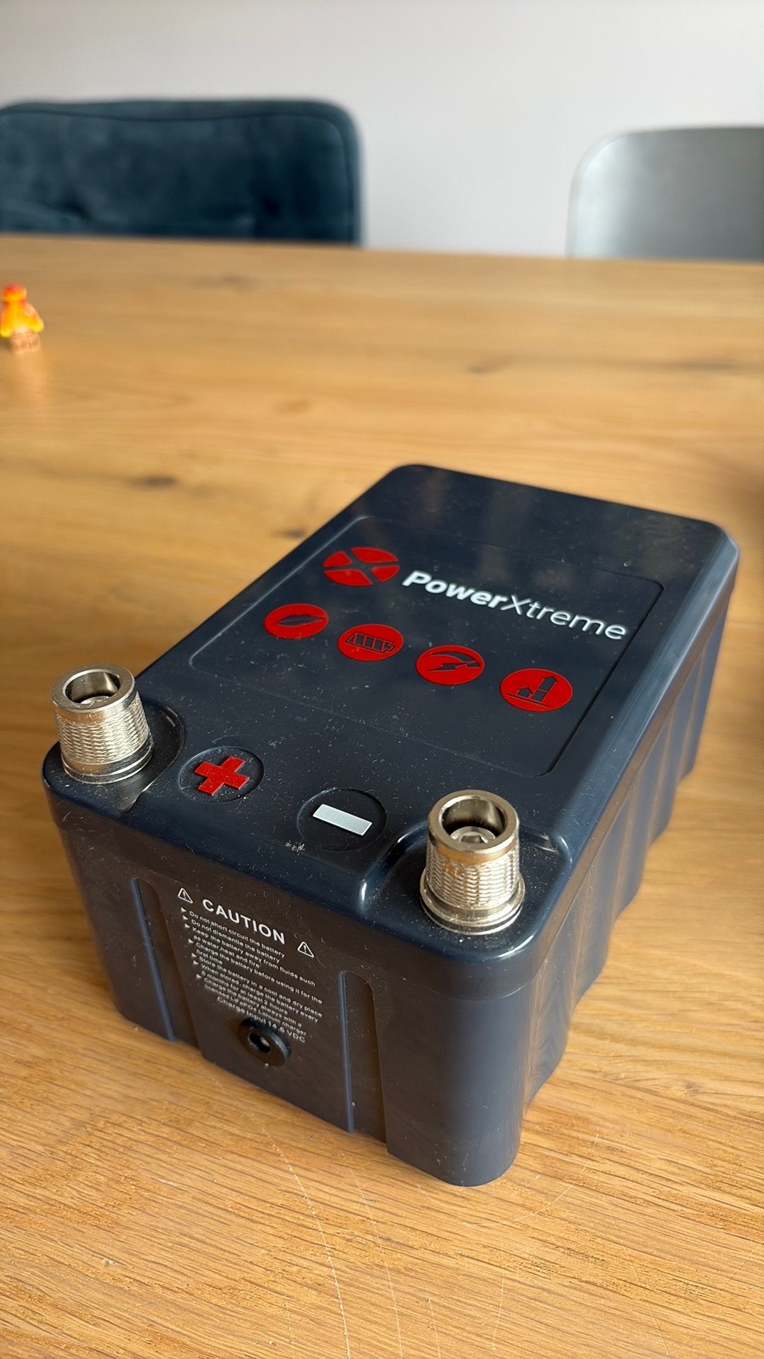 Powerxtreme x10 accu, Caravans en Kamperen, Ophalen, Gebruikt